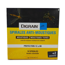 Digrain Spiral Anti Moustique X12